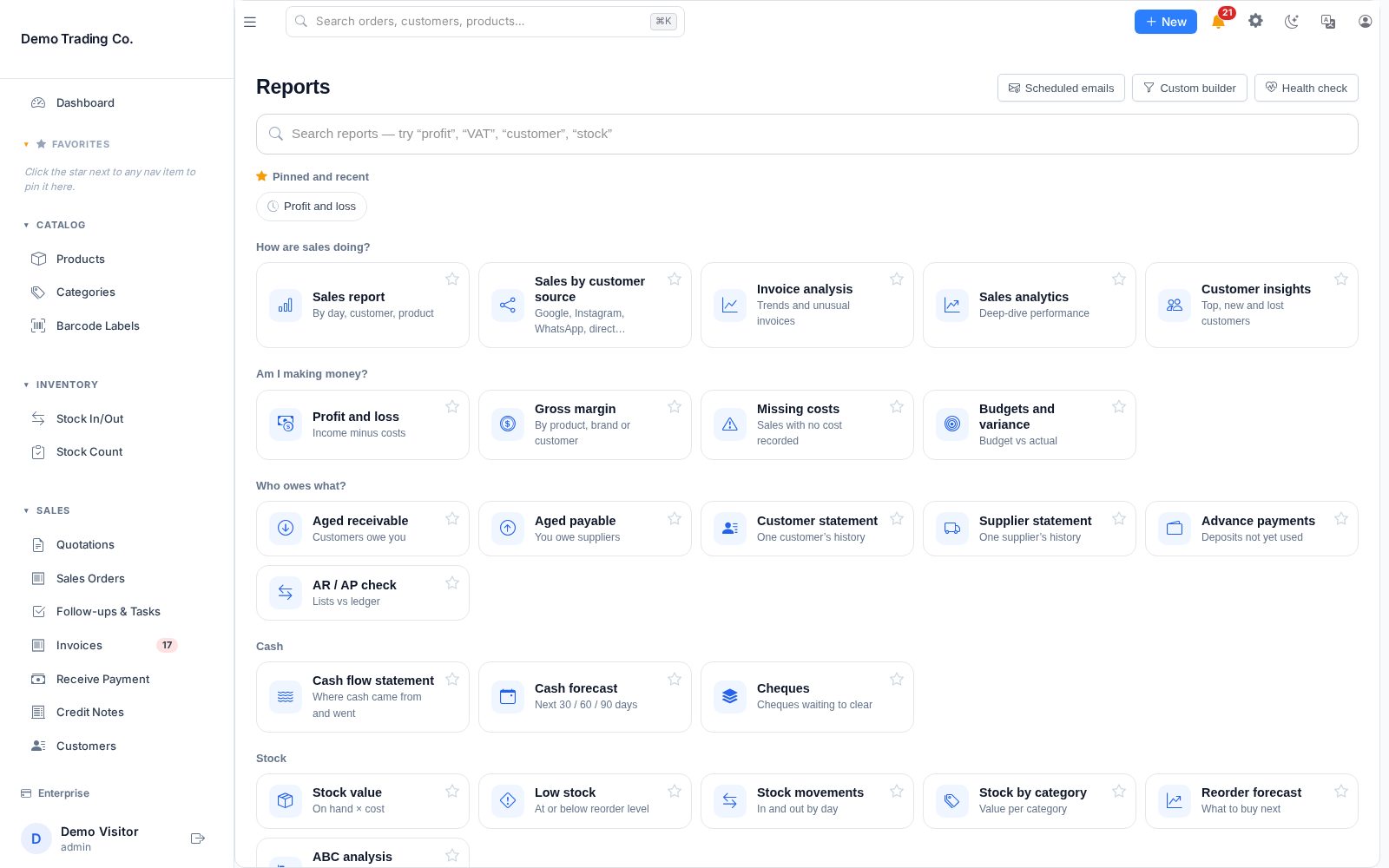 40 reports, searchable